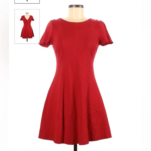 Banana Republic | Dresses | Banana Republic Red Fit And Flare Short Sleeve Dress | Poshmark Banana Republic | Dresses | Banana Republic Red Fit And Flare Short Sleeve Dress | Poshmark